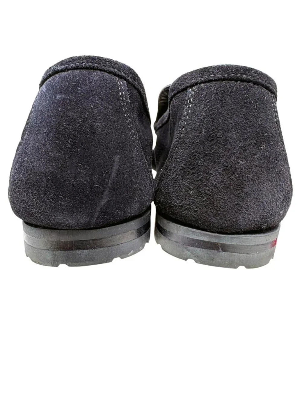 To Boot New York 2804 Black Suede Horsebit Made Italy Dress Loafer